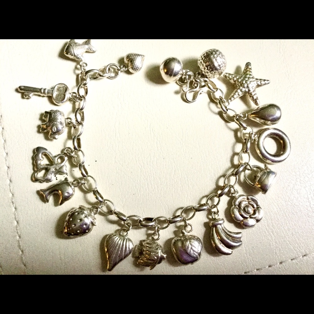 Sterling Charm Bracelet